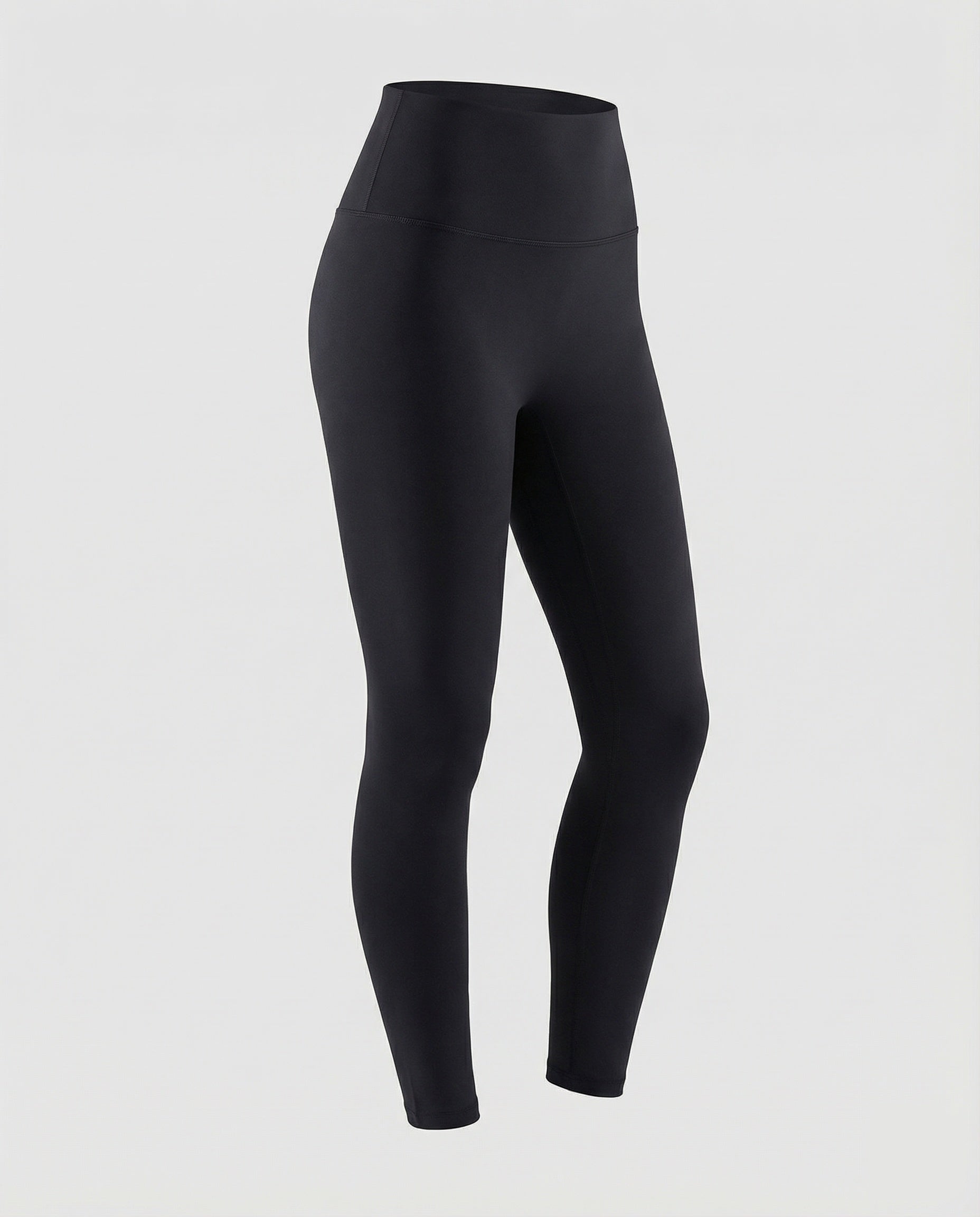 Women's high-waisted compression leggings with micro-stretch-Fashion Glam