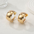 Women's hoops with elegant, modern design Fashion Glam-Fashion Glam