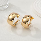Women's hoops with elegant, modern design Fashion Glam-Fashion Glam