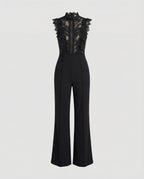Women's Jumpsuit Lace elegant wide-Fashion Glam