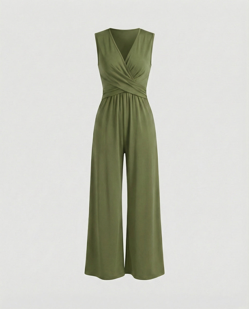 Women's Jumpsuit Palazzo Leg with Waist-Fashion Glam