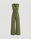 Women's Jumpsuit Palazzo Leg with Waist-Fashion Glam