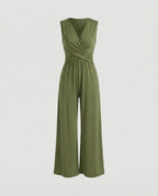 Women's Jumpsuit Palazzo Leg with Waist-Fashion Glam