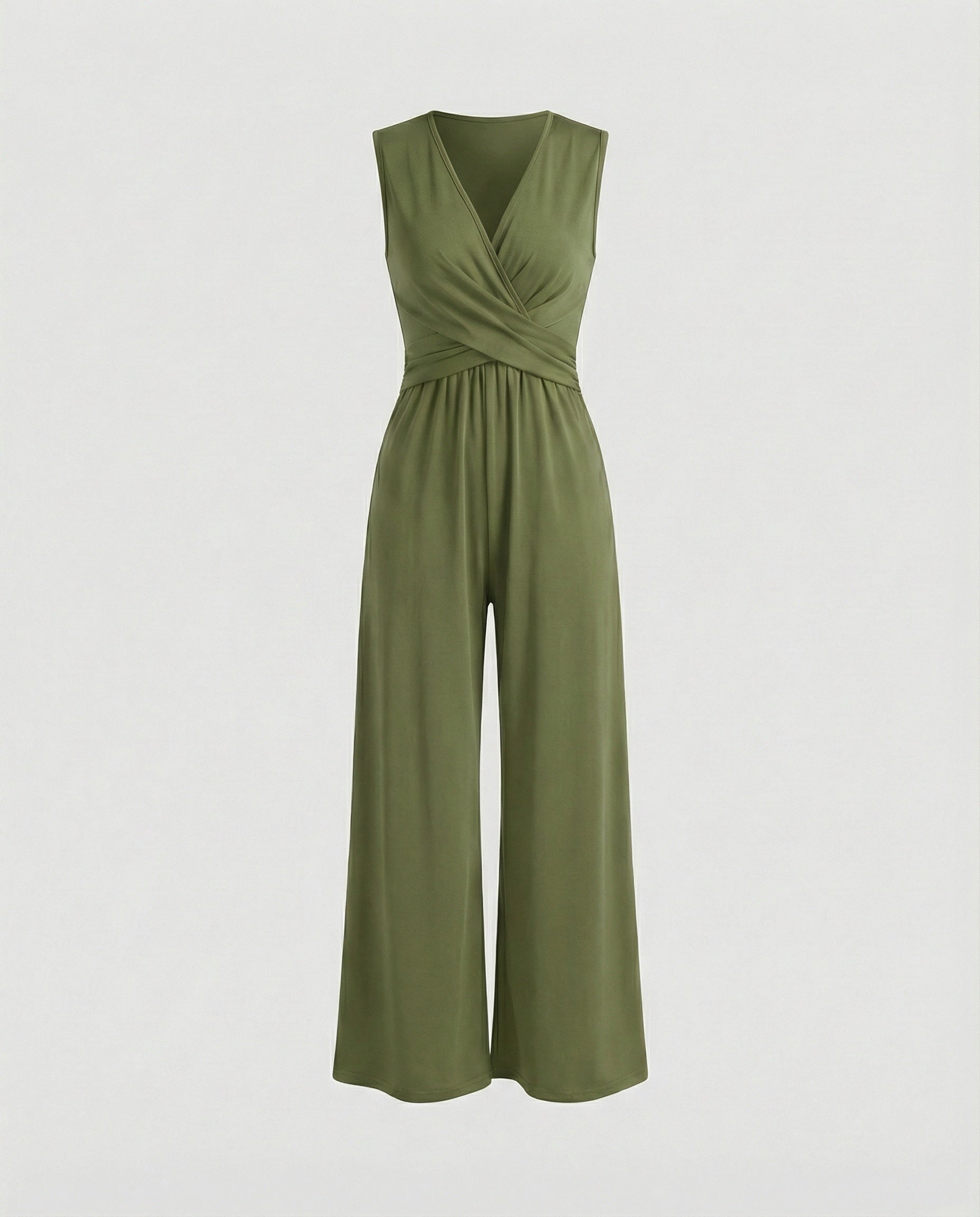 Women's Jumpsuit Palazzo Leg with Waist-Fashion Glam