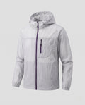 Women's lightweight and breathable windbreaker jacket with adjustable hood Fashion Glam-Fashion Glam