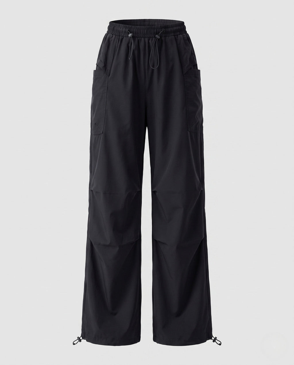 Women's lightweight cargo trousers with adjustable waistband and practical pockets-Fashion Glam