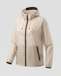 Women's lightweight cycling jacket with practical hood design Fashion Glam-Fashion Glam
