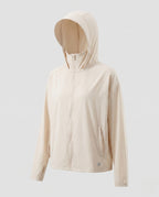 Women's lightweight functional jacket with adjustable hood Fashion Glam-Fashion Glam
