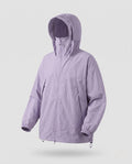 Women's lightweight outdoor jacket with packable hood design Fashion Glam-Fashion Glam