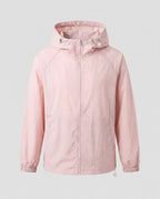 Women's lightweight windbreaker jacket with adjustable hood and elastic cuffs Fashion Glam-Fashion Glam