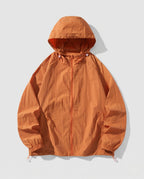Women's Lightweight Windbreaker with Adjustable Hood Fashion Glam-Fashion Glam
