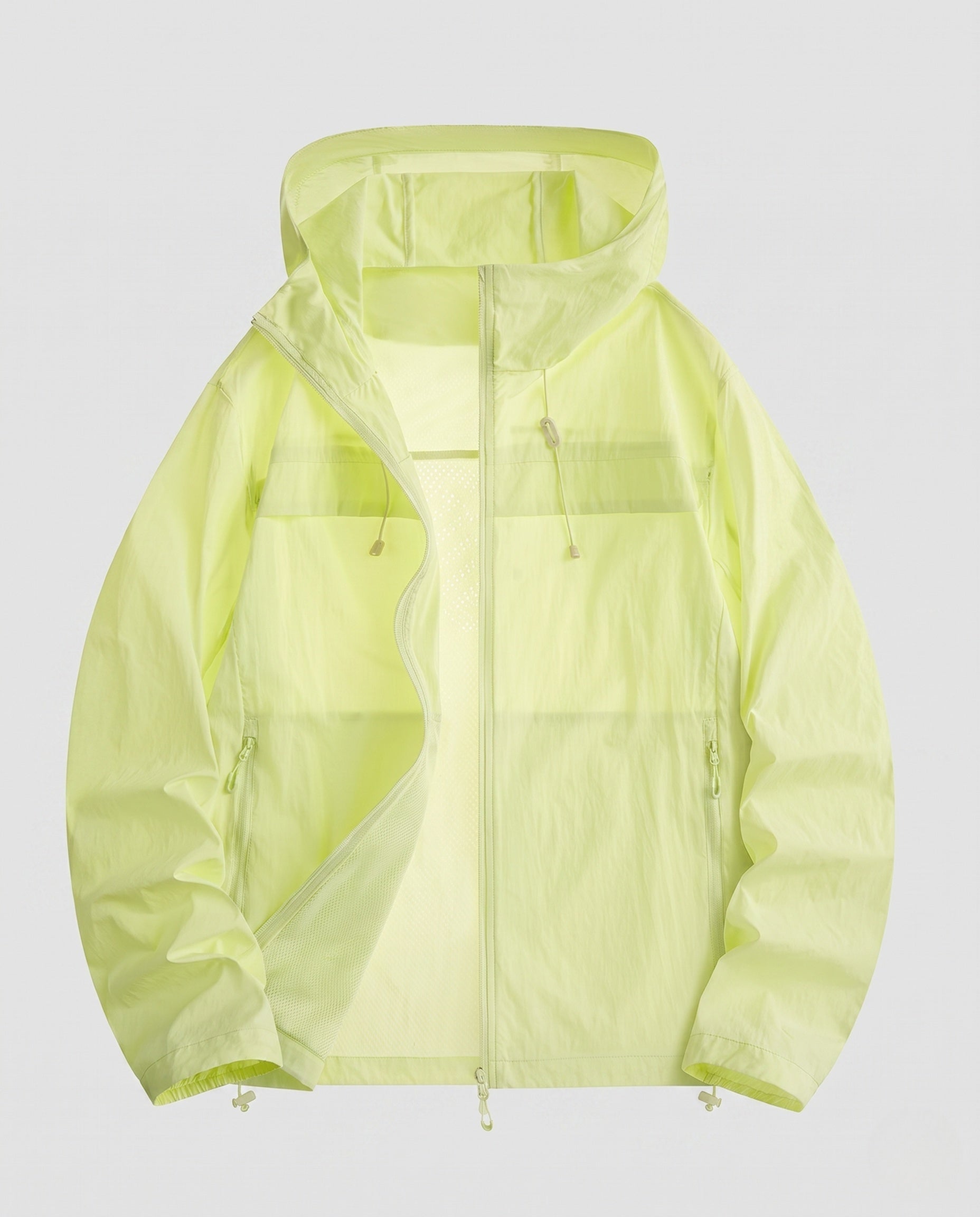 Women’s lightweight, windproof sports jacket with adjustable hood Fashion Glam-Fashion Glam