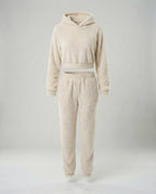 Women’s Lounge Suit with Cropped Jacket-Fashion Glam