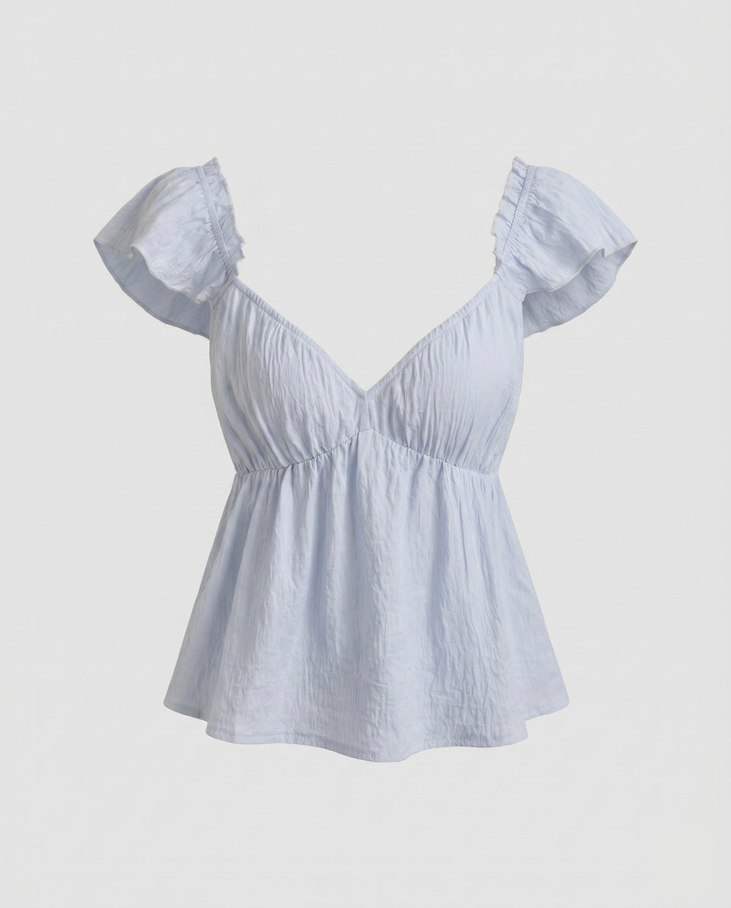 Women's Romantic Blouse Top with Ruffle Details-Fashion Glam