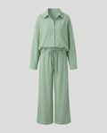 Women's shirt and palazzo pants set-Fashion Glam