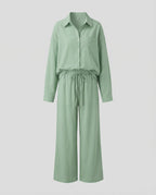 Women's shirt and palazzo pants set-Fashion Glam