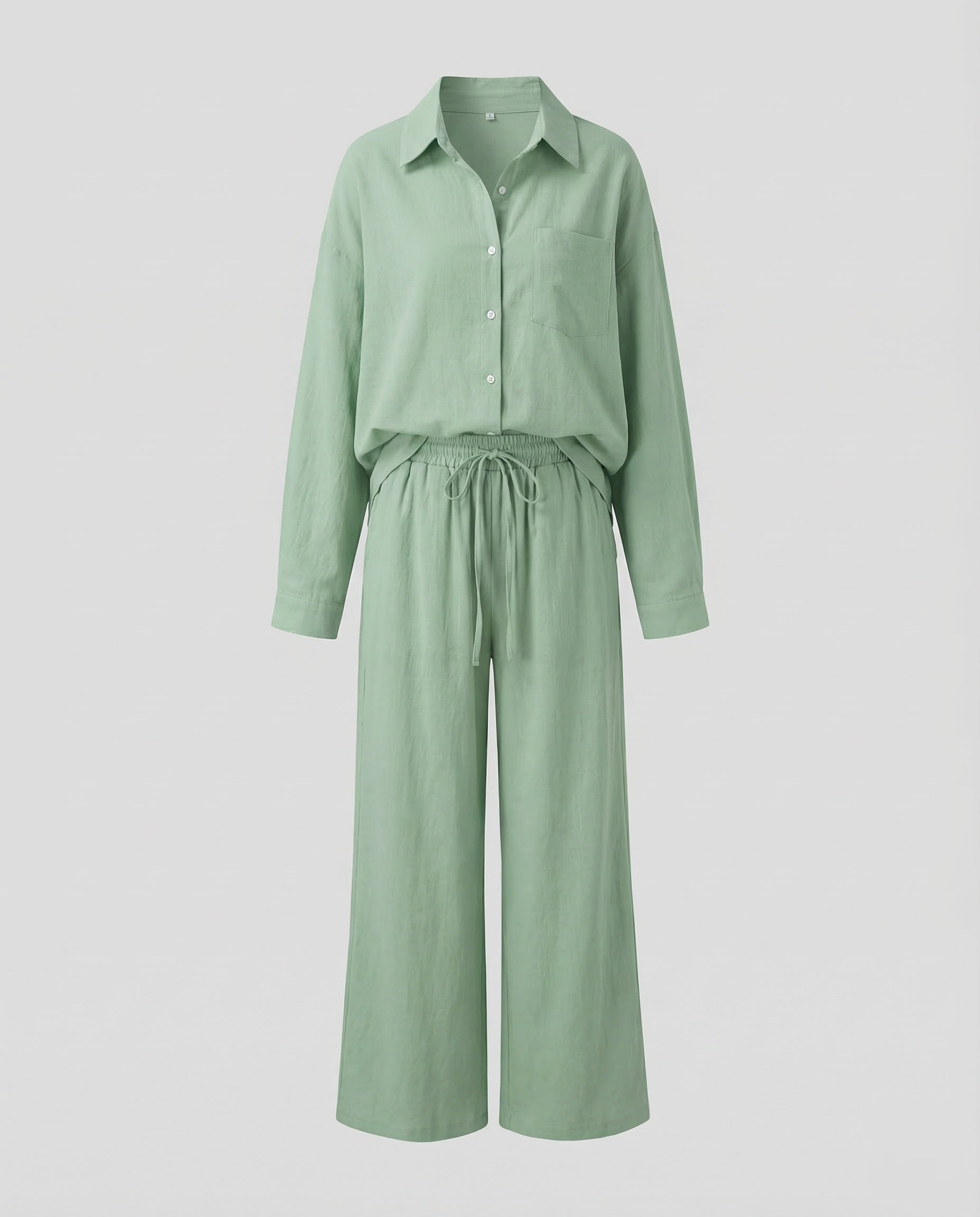 Women's shirt and palazzo pants set-Fashion Glam