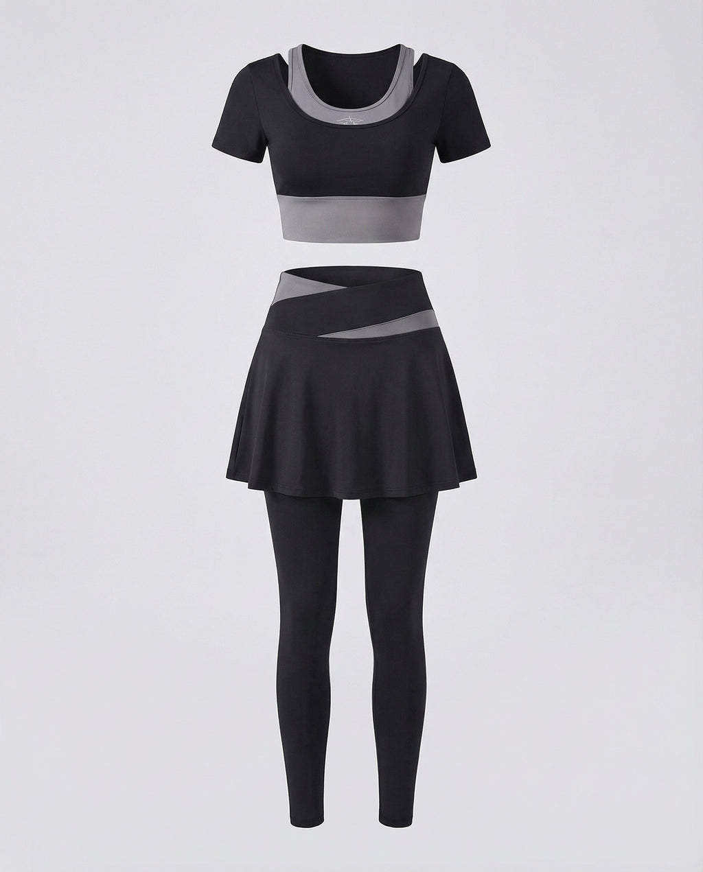 Women's Skirt Leggings Set Sport-Fashion Glam