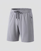 Women’s Sports Training Shorts with Elastic Waistband and Practical Pockets-Fashion Glam