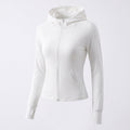 Women's sporty hoodie with zip and figure-flattering cut Fashion Glam-Fashion Glam