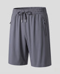 Women's sporty shorts with functional zip pockets-Fashion Glam