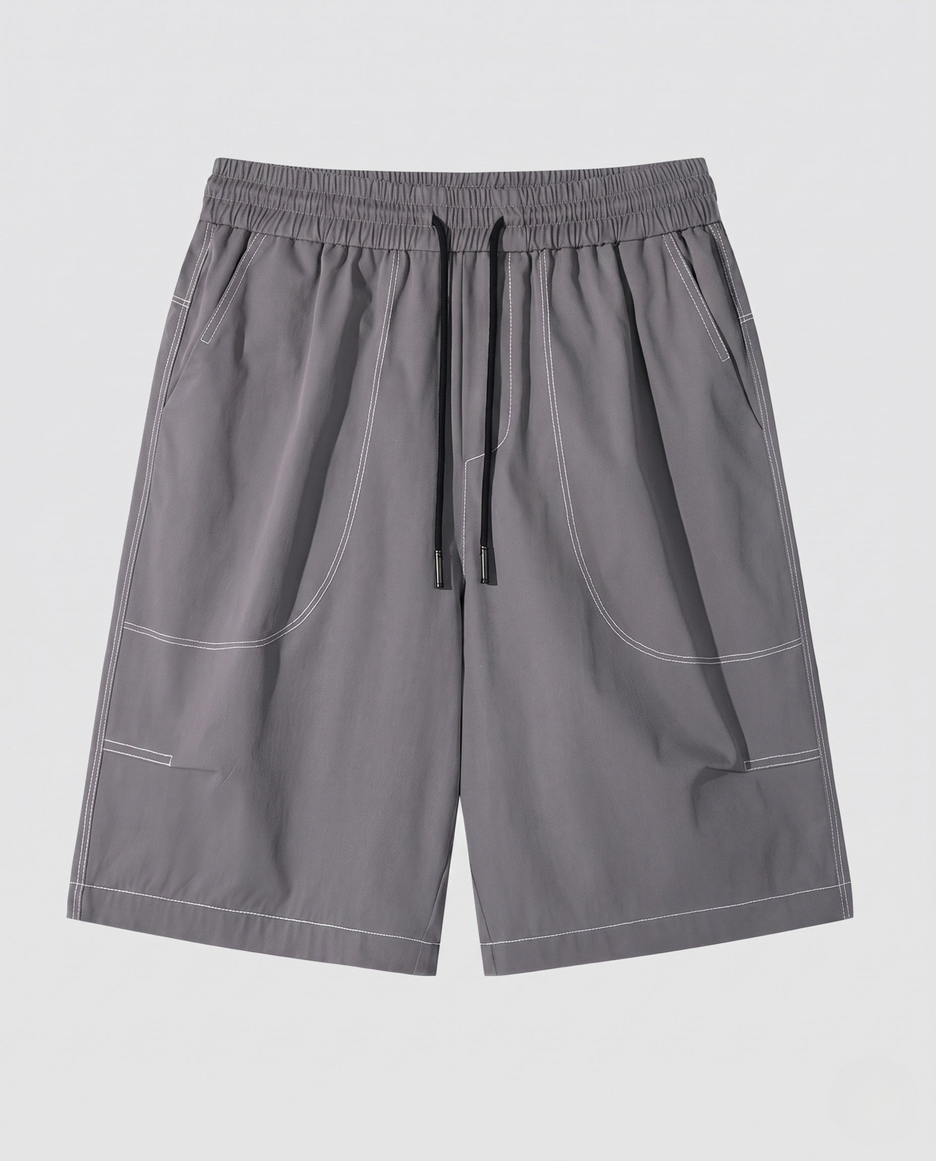 Women's sporty shorts with practical side pockets-Fashion Glam