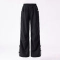 Women's technical cargo pants with adjustable waistband and multifunctional pockets-Fashion Glam