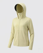 Women's technical sports jacket with hood and breathable inserts Fashion Glam-Fashion Glam