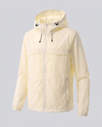 Women’s technical windbreaker jacket with adjustable hood Fashion Glam-Fashion Glam