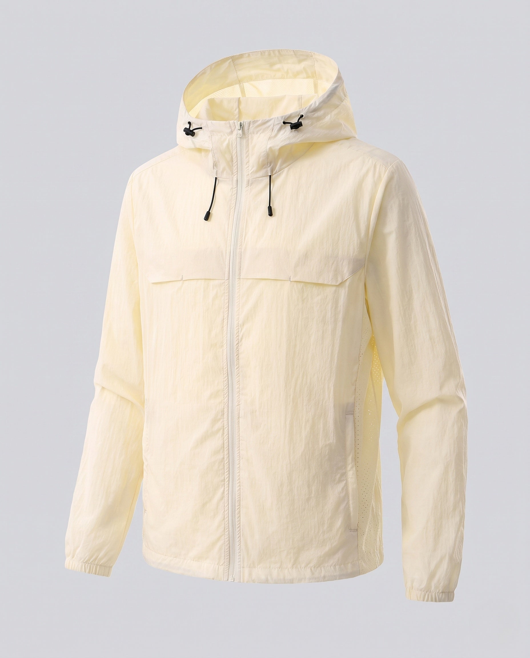 Women’s technical windbreaker jacket with adjustable hood Fashion Glam-Fashion Glam