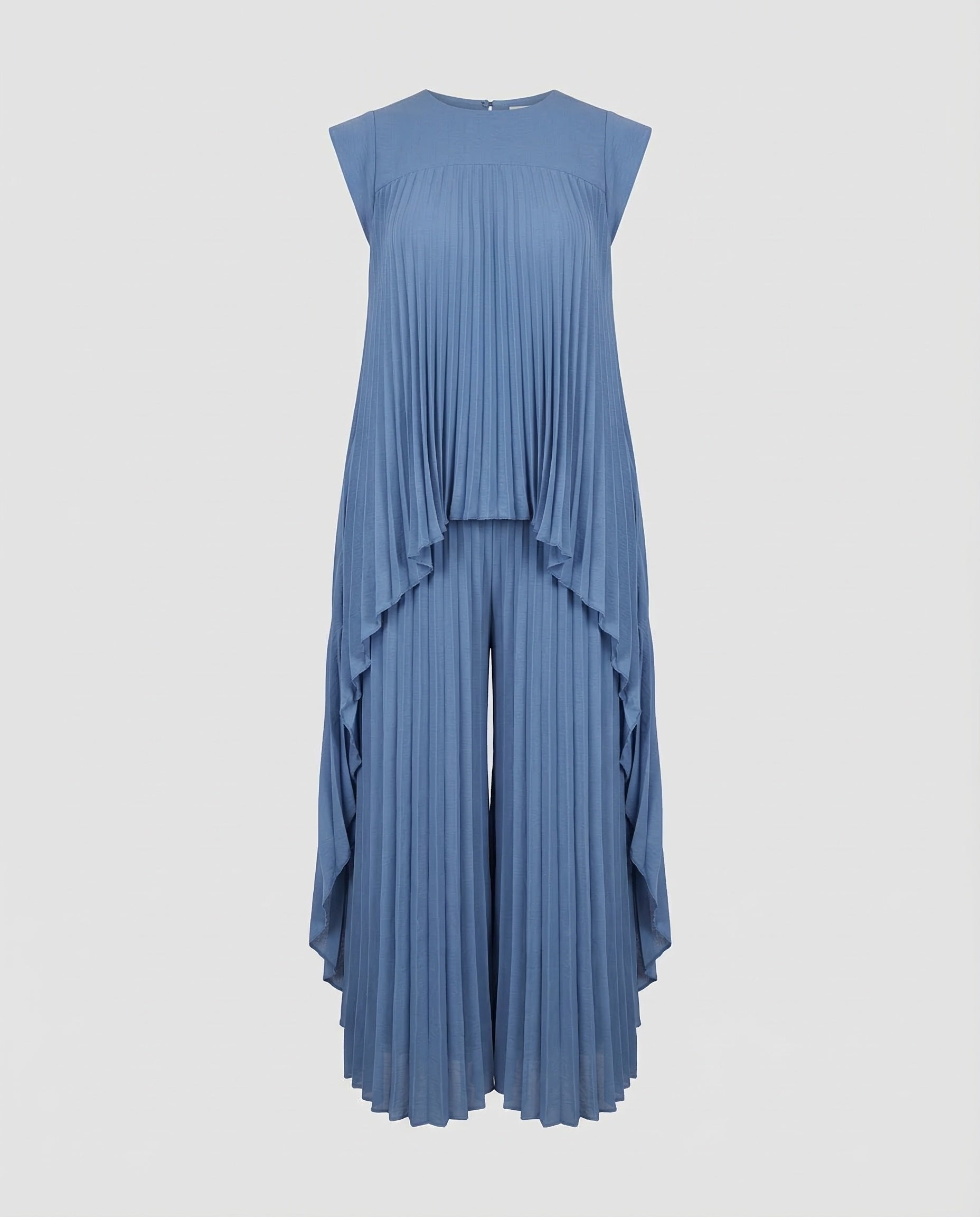 Women's Two-Piece Set Pleated-Fashion Glam