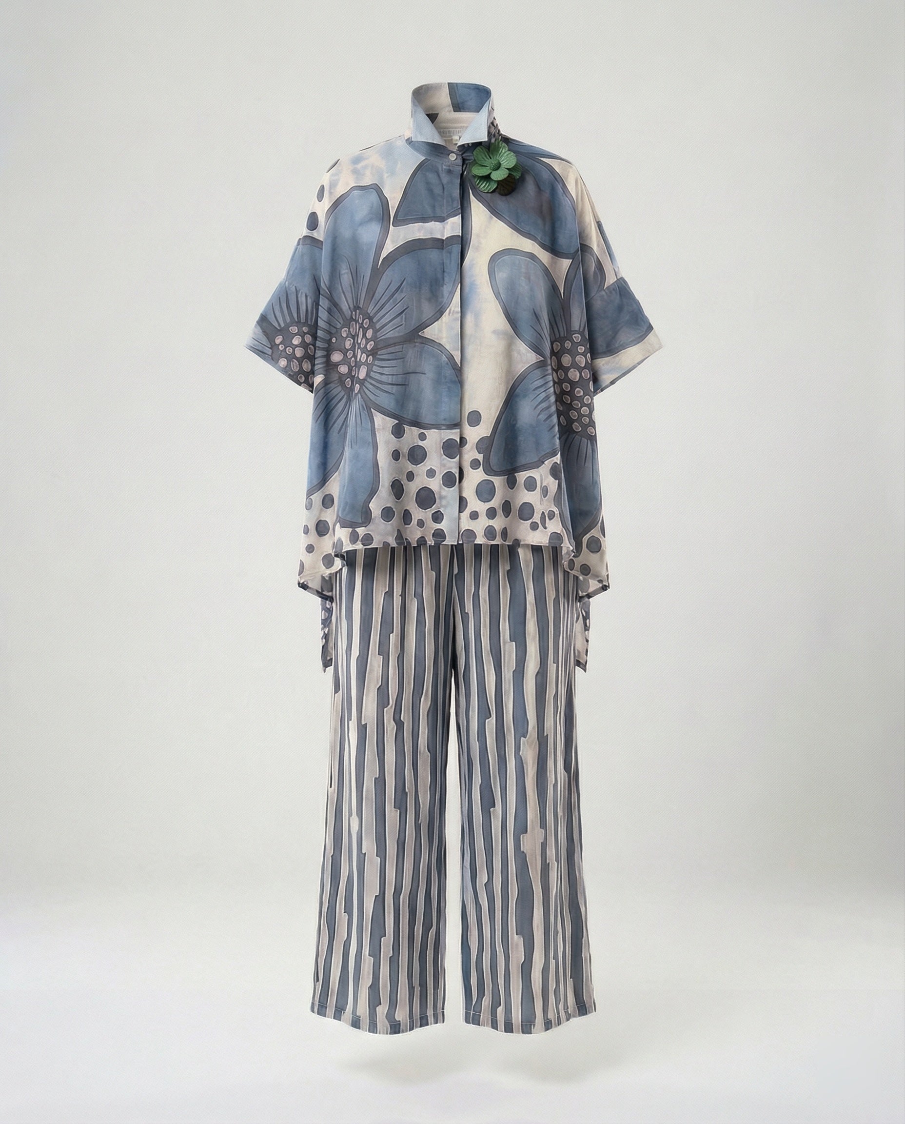Women's Two-Piece Set Tunic Palazzo-Fashion Glam