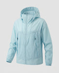 Women's ultra-lightweight UV protection jacket with integrated hood Fashion Glam-Fashion Glam