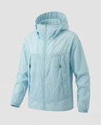 Women's ultra-lightweight UV protection jacket with integrated hood Fashion Glam-Fashion Glam