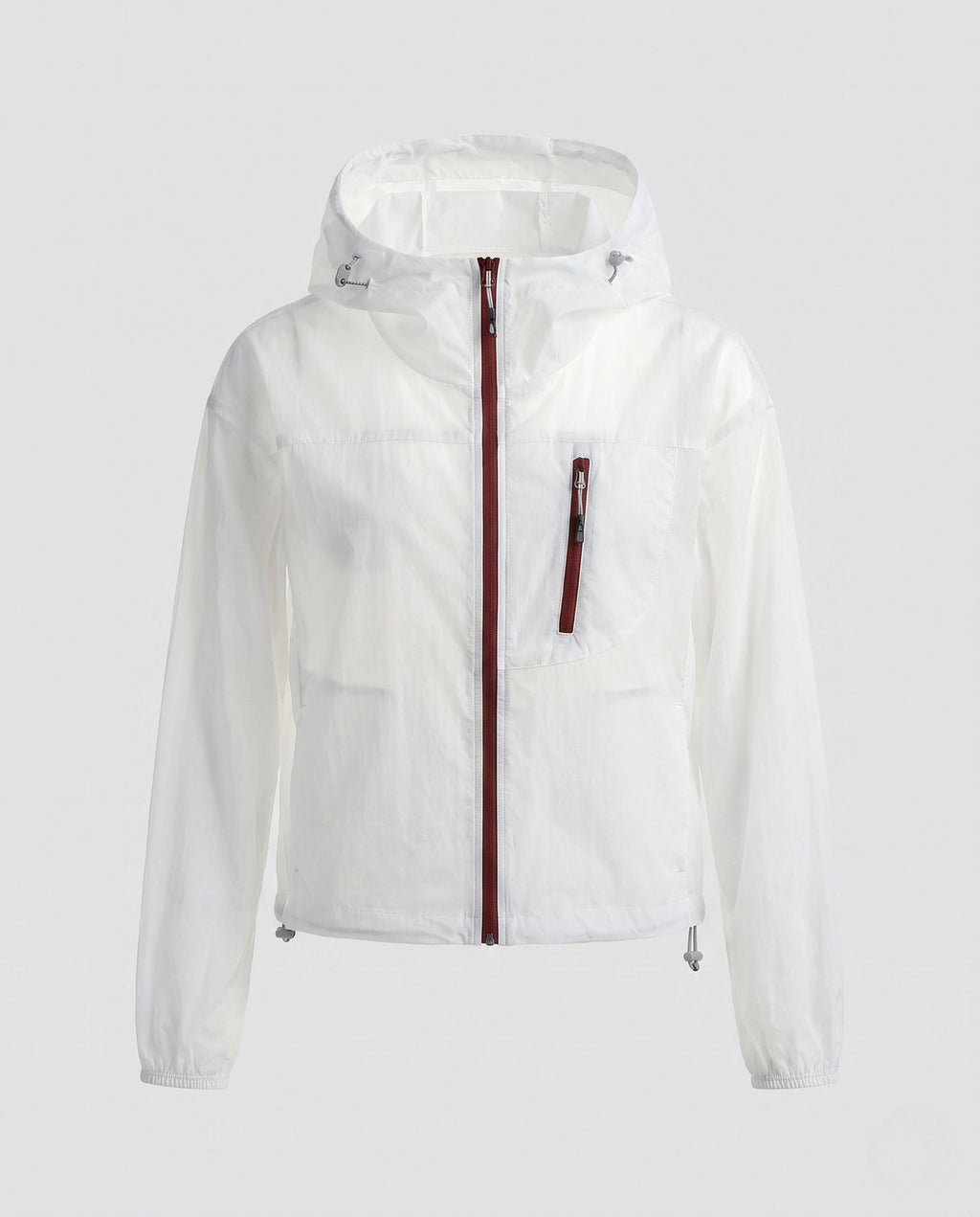 Women's ultralight functional jacket with practical hood Fashion Glam-Fashion Glam