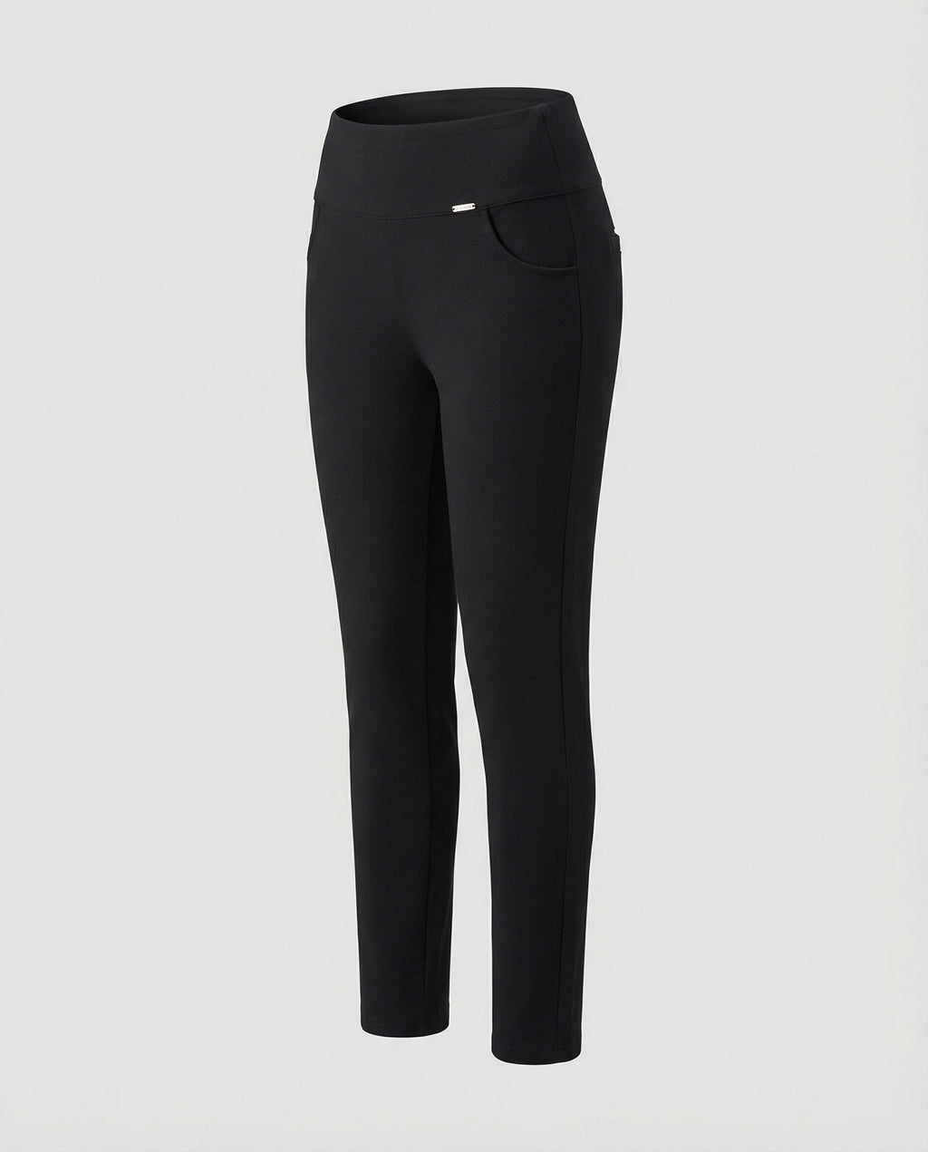 Women's waist-shaping leggings with side pockets-Fashion Glam
