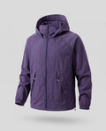 Women's waterproof hooded jacket with UV protection Fashion Glam-Fashion Glam