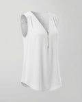 Women's Zip Blouse Top with V-Neck-Fashion Glam