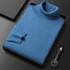 Stylish cashmere turtleneck sweater