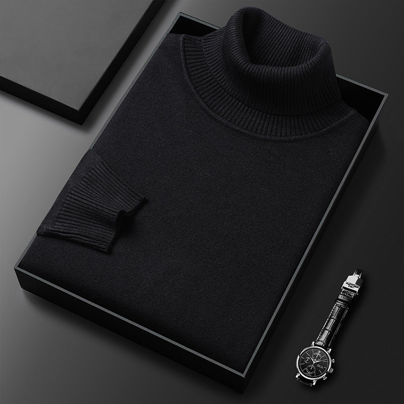 Stylish cashmere turtleneck sweater