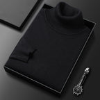 Stylish cashmere turtleneck sweater