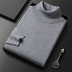 Stylish cashmere turtleneck sweater