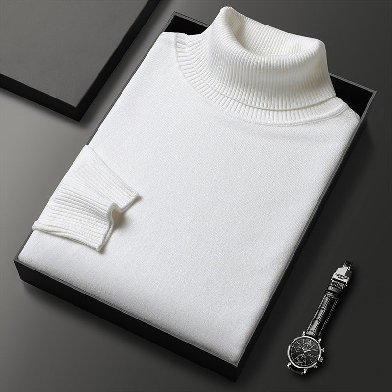 Stylish cashmere turtleneck sweater