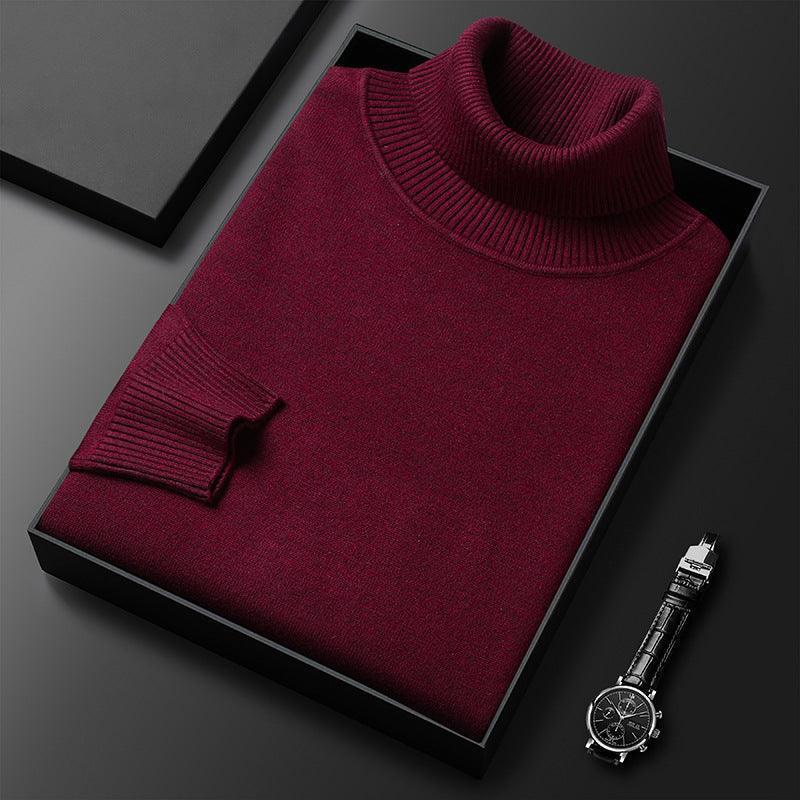 Stylish cashmere turtleneck sweater